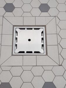 Industruel Tiled floor